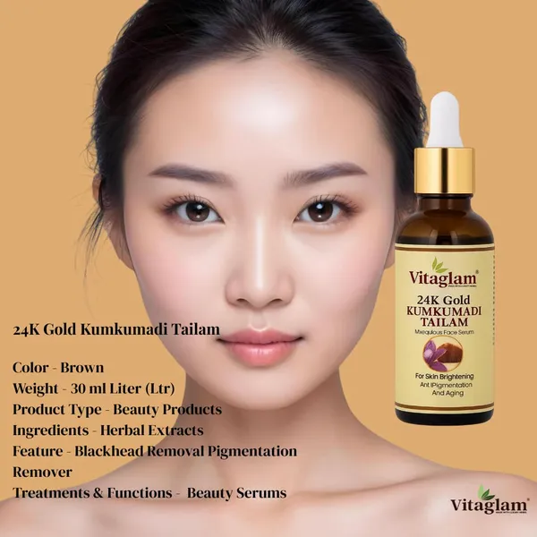 White_24K_Gold_Kumkumadi_Tailam_Ayurvedic_Face_Oil