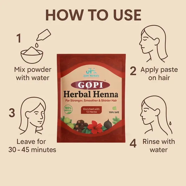 Green_Herbal_Henna_Powder_For_Hair-Dye(Pack_Of_4)