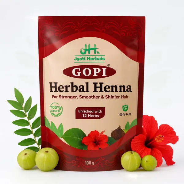 Green_Herbal_Henna_Powder_For_Hair-Dye(Pack_Of_4)