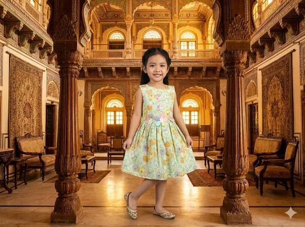Mint_Green_Mal_Cotton_Printed_Sleeveless_Frock_For_Kids_Girls