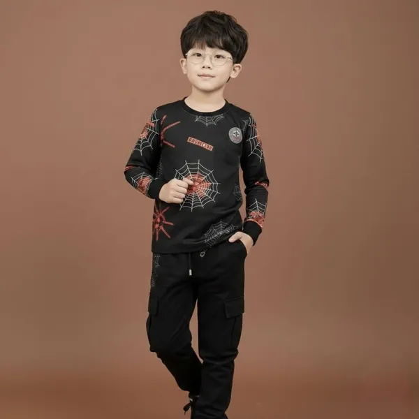 kids_boy_cotton_T-shirt_&_shorts_set