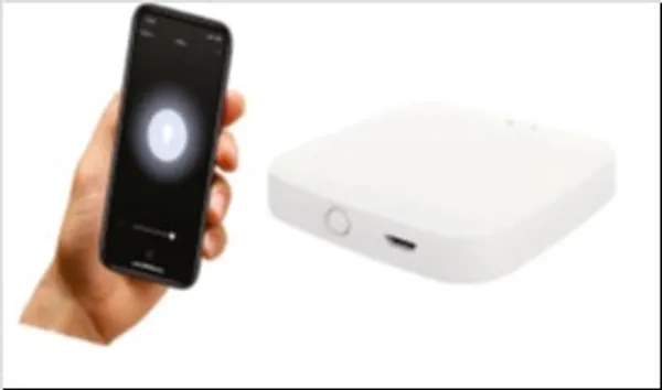 White_And_Black_Wireless_Gateway_For_Online_Control_Plastic_Pc_Lighting_And_Luminaries_For_Indoor_Purpose