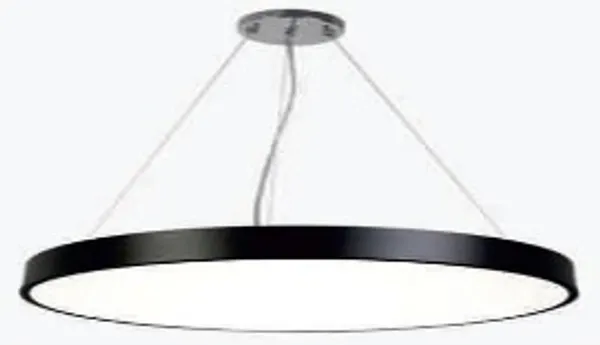 White_And_Black_48W_Linear_Office_Gym_Light_Aluminium_Lighting_And_Luminaries_For_Indoor_Purpose