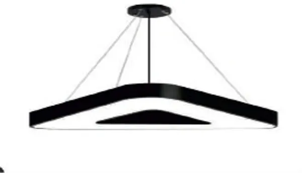 White_And_Black_36W_Linear_Office_Gym_Light_Aluminium_Lighting_And_Luminaries_For_Indoor_Purpose