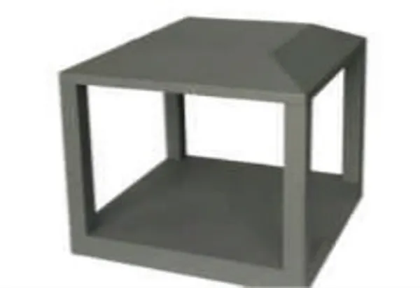 Grey_10W_Square_Gate_Aluminium_Lighting_And_Luminaries_For_Outdoor_Purpose
