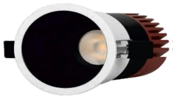 White_And_Black_18W_Deep_Recessed_Adjustable_Wall_Washer_Aluminium_Lighting_And_Luminaries_For_Indoor_Purpose