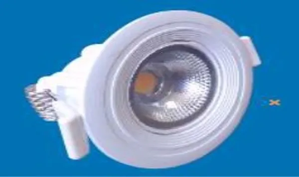 White_3W_Cob_Pc_Fix_Spot_Plastic_Pc_Lighting_And_Luminaries_For_Indoor_Purpose