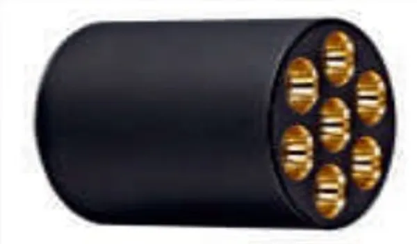 Black_And_Gold_14W_Surface_Pandent_Cylinder_Light_Aluminium_Lighting_And_Luminaries_For_Indoor_Purpose