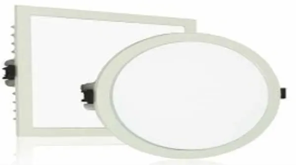 White_22W_Flat_Led_Panel_Metal_Lighting_And_Luminaries_For_Indoor_Purpose