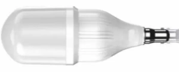 White_30W_Led_Dob_Hammer_Bulb_Plastic_Pc_Lighting_And_Luminaries_For_Indoor_Purpose