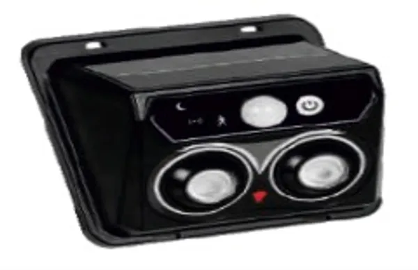 Black_3.2W_Solar_Garden_Aluminium_Lighting_And_Luminaries_For_Outdoor_Purpose