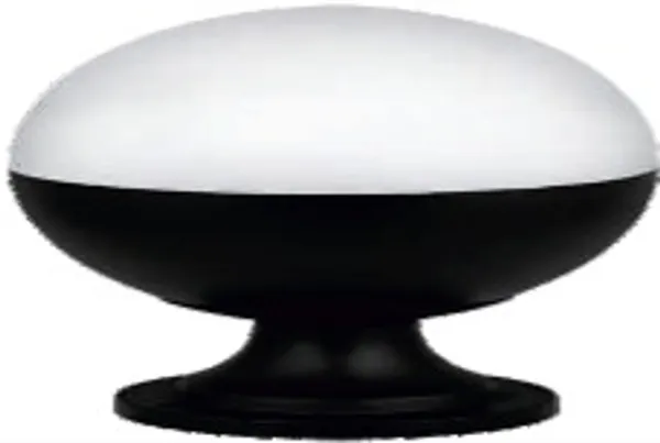 White_And_Black_Round_Gate_Aluminium_Lighting_And_Luminaries_For_Outdoor_Purpose