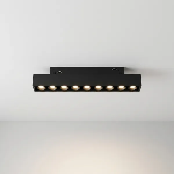 Black_12W_Led_Magnetic_Aluminium_Lighting_And_Luminaries_For_Indoor_Purpose