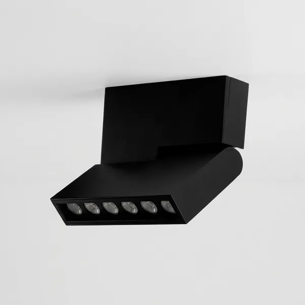 Black_6W_Led_Magnetic_Aluminium_Lighting_And_Luminaries_For_Indoor_Purpose
