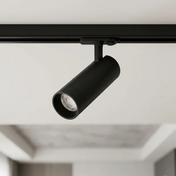 Black_10W_Led_Magnetic_Aluminium_Lighting_And_Luminaries_For_Indoor_Purpose