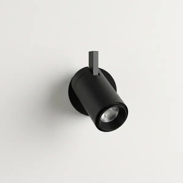 Black_12W_Led_Dali_Control__Magnetic_Aluminium_Lighting_And_Luminaries_For_Indoor_Purpose