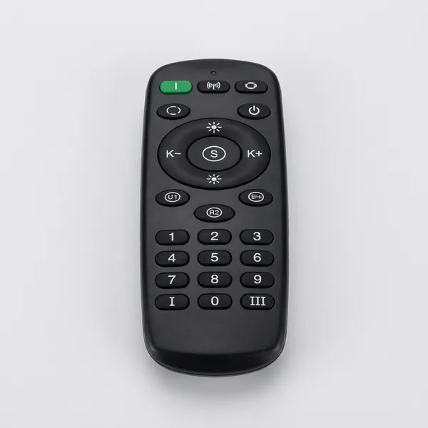 Black_Remote_Control_For_Offline_Control_Plastic_Pc_Lighting_And_Luminaries_For_Indoor_Purpose