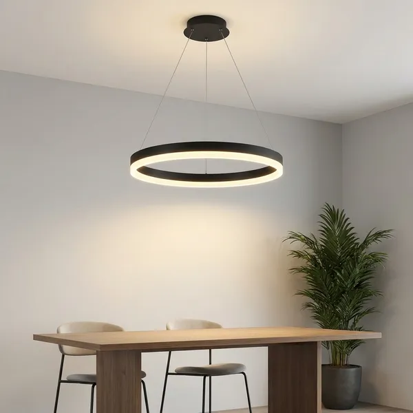 Black_Surface_Hanging_600Mm_Aluminium_Lighting_And_Luminaries_For_Indoor_Purpose