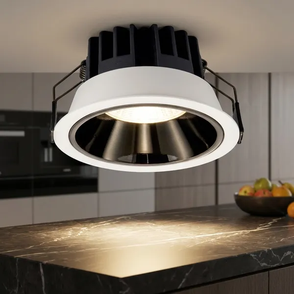 White_And_Black_7W_Deep_Recessed_Anti_Glare_Cob_Aluminium_Lighting_And_Luminaries_For_Indoor_Purpose