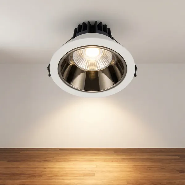 White_And_Black_12W_Deep_Recessed_Anti_Glare_Cob_Aluminium_Lighting_And_Luminaries_For_Indoor_Purpose