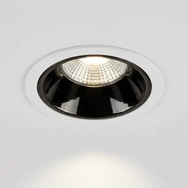 White_And_Black_7W_Anti_Glare_Smart_Tunable_Deep_Recessed_Cob_Spot_Aluminium_Lighting_And_Luminaries_For_Indoor_Purpose
