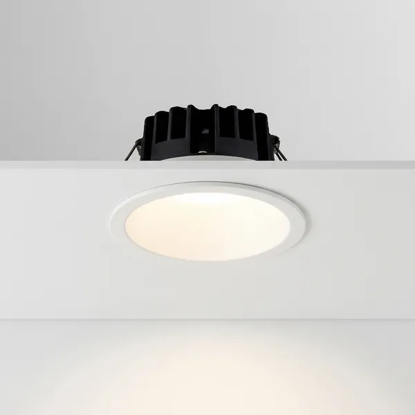 White_And_Black_18W_Deep_Recessed_Cob_Aluminium_Lighting_And_Luminaries_For_Indoor_Purpose