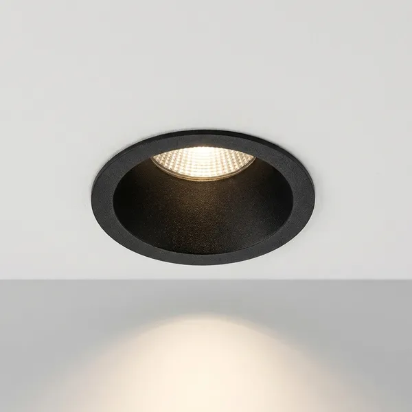 Black_18W_Deep_Recessed_Cob_Aluminium_Lighting_And_Luminaries_For_Indoor_Purpose