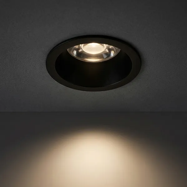 White_And_Black_15W_Deep_Recessed_Anti_Glare_Cob_Led_Spot_Aluminium_Lighting_And_Luminaries_For_Indoor_Purpose