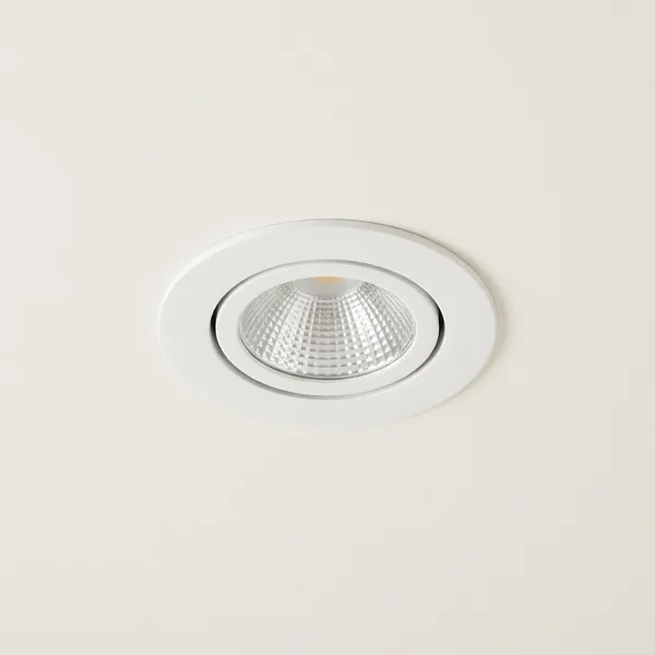 White_12W_Tiltable_Led_Cob_Spot_Aluminium_Lighting_And_Luminaries_For_Indoor_Purpose