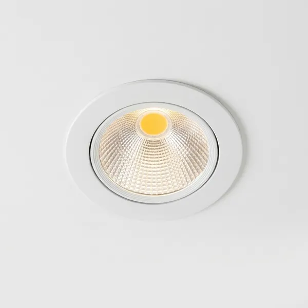 White_18W_Tiltable_Led_Cob_Spot_Aluminium_Lighting_And_Luminaries_For_Indoor_Purpose