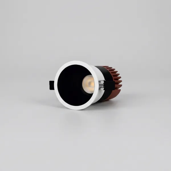 White_And_Black_12W_Deep_Recessed_Adjustable_Wall_Washer_Aluminium_Lighting_And_Luminaries_For_Indoor_Purpose