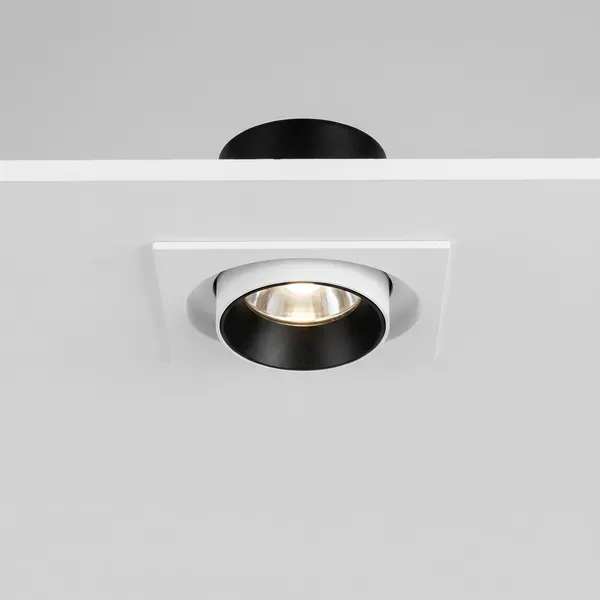 White_And_Black_25W_360_Recessed_Telescope_Aluminium_Lighting_And_Luminaries_For_Indoor_Purpose
