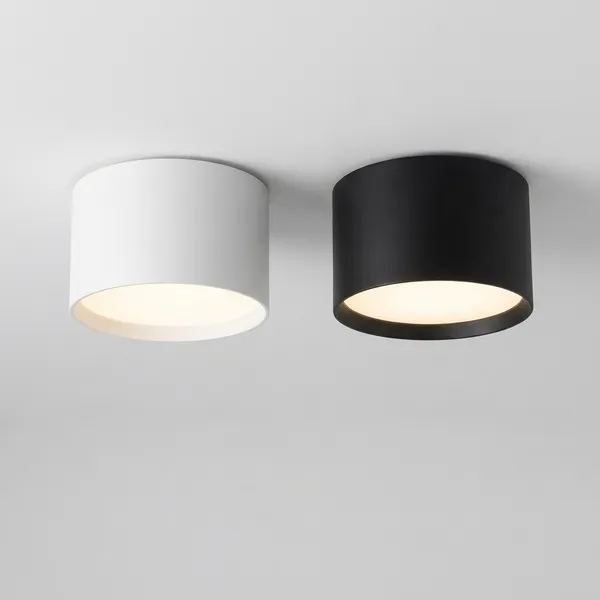 White_And_Black_8W_Smd_Surface_Lights_Aluminium_Lighting_And_Luminaries_For_Indoor_Purpose