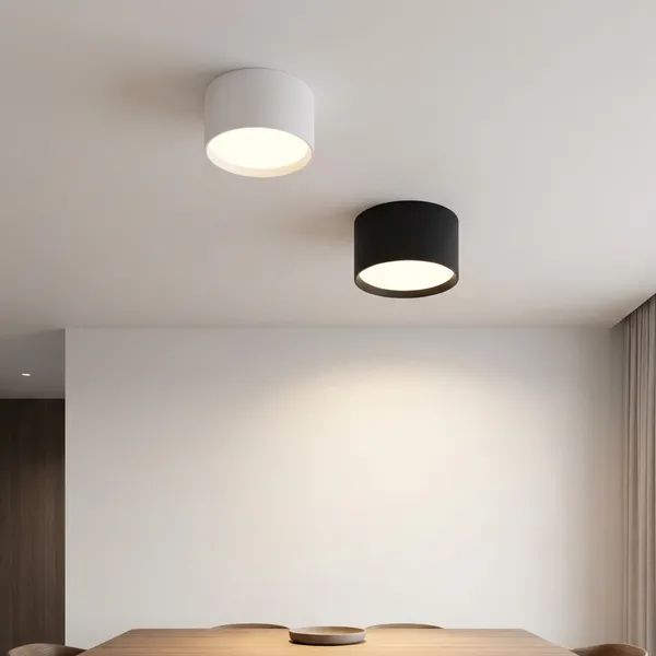 White_And_Black_15W_Smd_Surface_Lights_Aluminium_Lighting_And_Luminaries_For_Indoor_Purpose