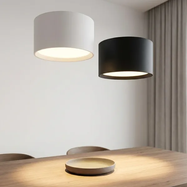 White_And_Black_15W_Smd_Surface_Lights_Aluminium_Lighting_And_Luminaries_For_Indoor_Purpose