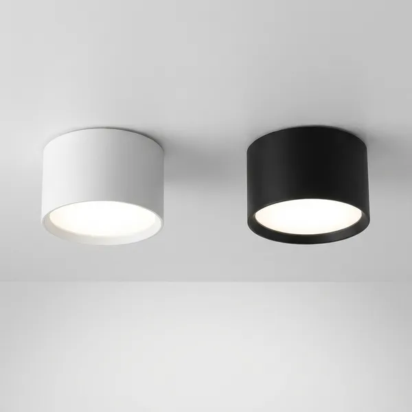 White_And_Black_24W_Smd_Surface_Lights_Aluminium_Lighting_And_Luminaries_For_Indoor_Purpose