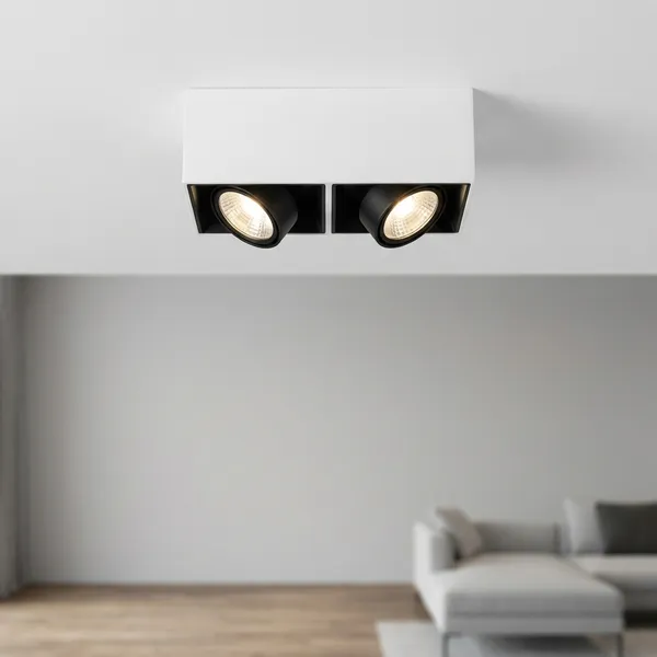 White_And_Black_14W_Surface_Cob_Aluminium_Lighting_And_Luminaries_For_Indoor_Purpose