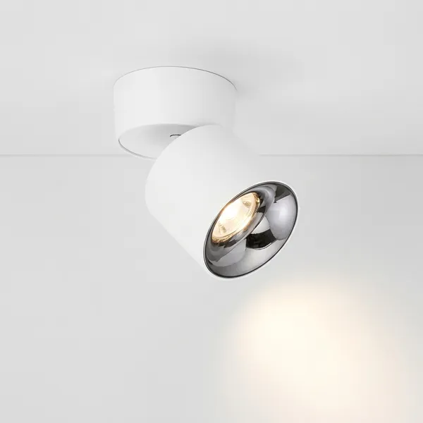 White_18W_Surface_Cob_Aluminium_Lighting_And_Luminaries_For_Indoor_Purpose