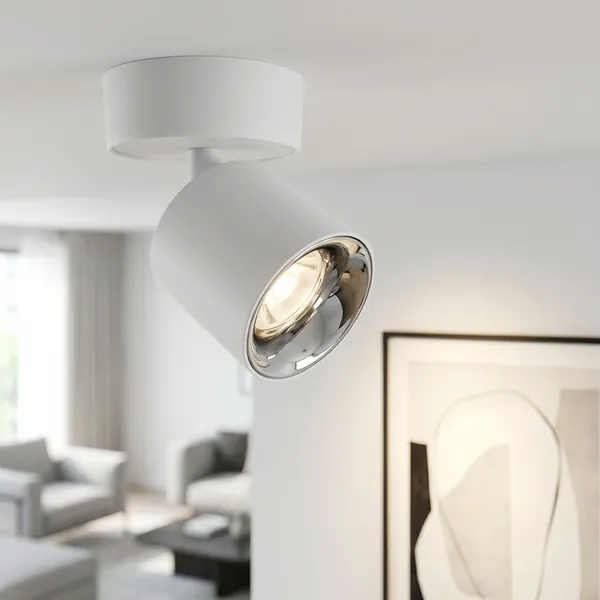 White_18W_Surface_Cob_Aluminium_Lighting_And_Luminaries_For_Indoor_Purpose