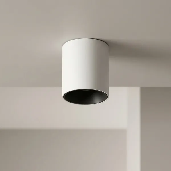 White_And_Black_7W_Surface_Cob_Aluminium_Lighting_And_Luminaries_For_Indoor_Purpose