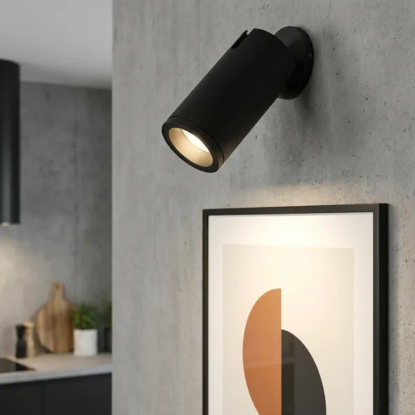 Black_7W_Outdoor_Surface_Cylinder_Light_Ip-54_Rating_Aluminium_Lighting_And_Luminaries_For_Indoor_Purpose