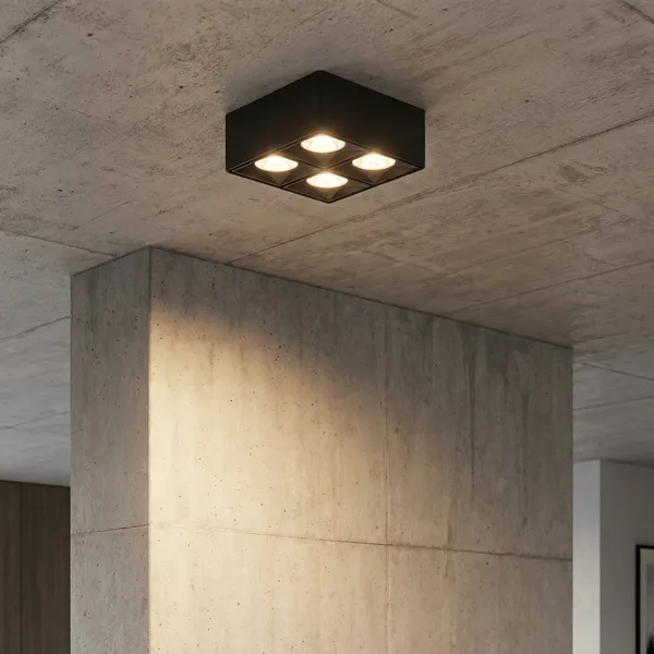 Black_15W_Cob_Surface_Lights_Aluminium_Lighting_And_Luminaries_For_Indoor_Purpose