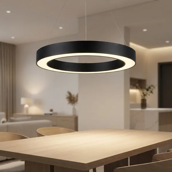 White_And_Black_30W_Linear_Office_Gym_Light_Aluminium_Lighting_And_Luminaries_For_Indoor_Purpose