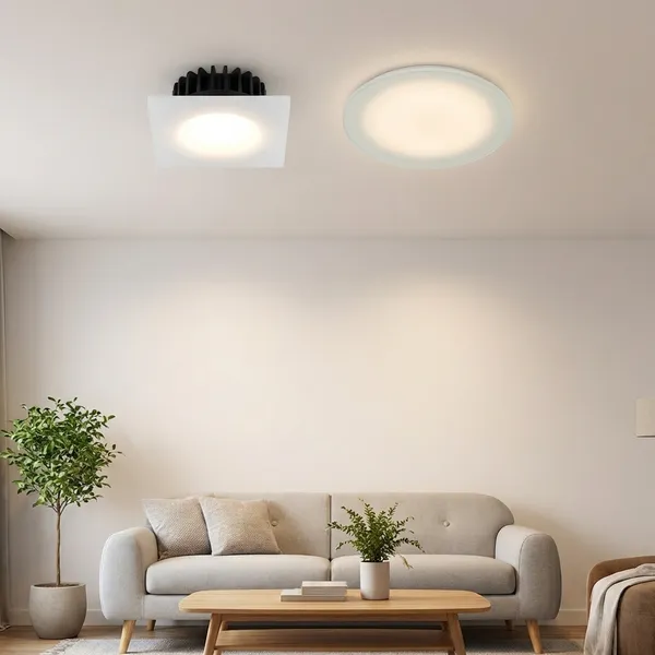 White_3W_Indoor_Foot_Step_Aluminium_Lighting_And_Luminaries_For_Indoor_Purpose