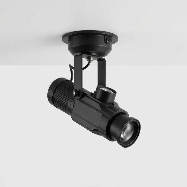 Black_20W_Indoor_Single_Logo_Movable_Projector_Light_Aluminium_Lighting_And_Luminaries_For_Indoor_Purpose