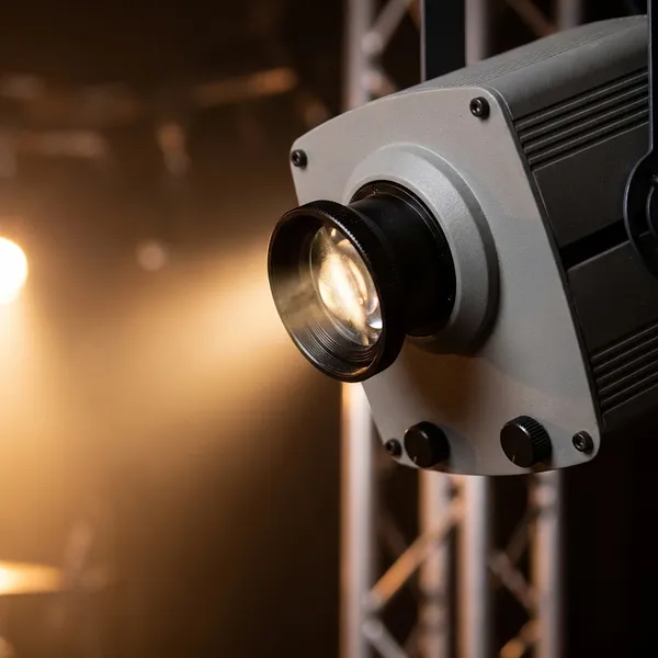 Silver_80W_Outdoor_4_Logo_Movable_Projector_Light_Aluminium_Lighting_And_Luminaries_For_Indoor_Purpose