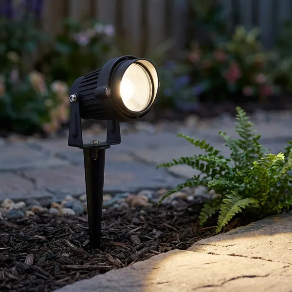 White_And_Black_7W_Outdoor_Gardens_Aluminium_Lighting_And_Luminaries_For_Outdoor_Purpose
