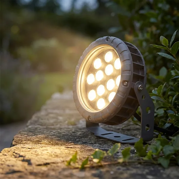 Silver_36W_Outdoor_Gardens_60_Degree_Aluminium_Lighting_And_Luminaries_For_Outdoor_Purpose