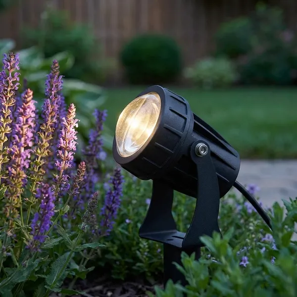Silver_10W_Outdoor_Gardens_15_Degree_Aluminium_Lighting_And_Luminaries_For_Outdoor_Purpose