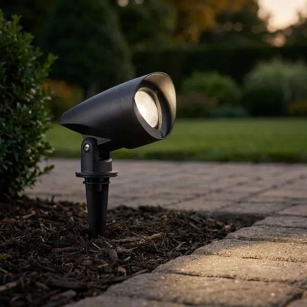 Silver_3W_Garden_Aluminium_Lighting_And_Luminaries_For_Outdoor_Purpose
